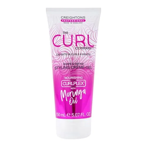 The Curl Company Styling-cremegel zum Formen und Definieren (150 ml) Professionelle Formel mit pflegenden Curplex- und Moringa-Ölen. Experten für lockere bis krause Locken, Kinks & Wellen.