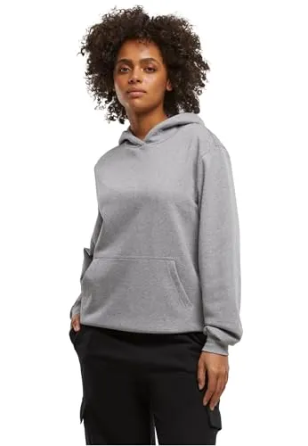 Urban Classics Damen Loose Light Brushed Fleece Hoody Sweatshirt - Damenmode mit lässigem Fit und Kapuze, aus leicht gebürstetem Fleece für angenehmen Komfort und perfekten Style an entspannten Tagen.