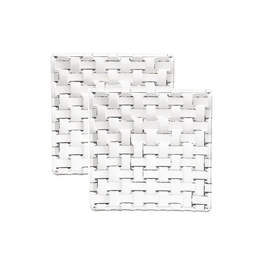 Nachtmann Bossa Nova Platte quadratisch Glas Set 2-tlg. Bossa Nova 101907