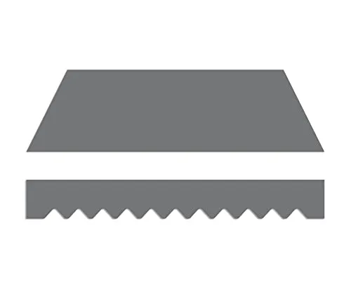 home Trends Markisenstoff 4m - Wasserabweisendes Markisentuch für Balkonmarkisen - Markisenstoff 387 x 300 cm, ideal für Markisenrahmen bis 400 x 300 cm. Aus robustem, wasserabweisendem Polyester, UV-beständig und reißfest – perfekt für langlebigen Sonnenschutz.