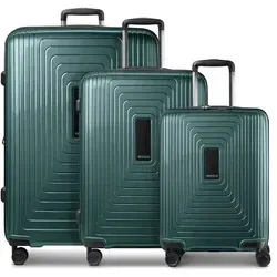 Redolz Essentials 14 4 Rollen Kofferset 3-teilig in Grün in beige von Redolz