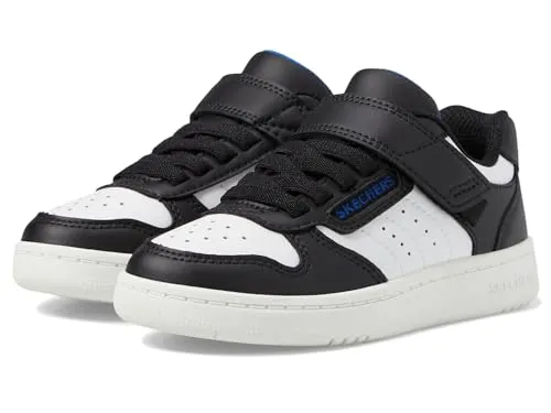 Kinder Sneaker Quick Street Schwarz/Weiß/Blau Größe 34 EU - Sneaker für Jungen, Obermaterial aus Synthetik für modernes Design und hervorragenden Komfort, ideal für die Freizeit.