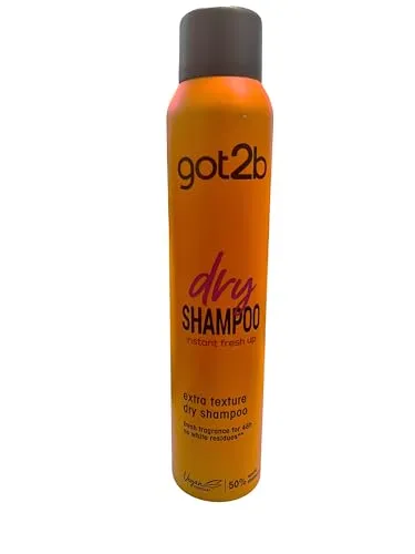 got2b Trockenshampoo TROCKEN WÄSCHE Extra Textur (200 ml), Dry Shampoo mit Sofort-Frische-Effekt, Trockenshampoo ohne Rückstände mit 48 h Blütentraum-Duft