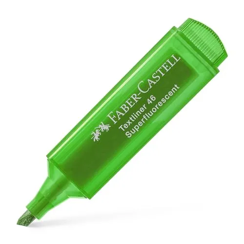 FABER-CASTELL 154663 - Textmarker Textliner 1546, nachfüllbar, grün