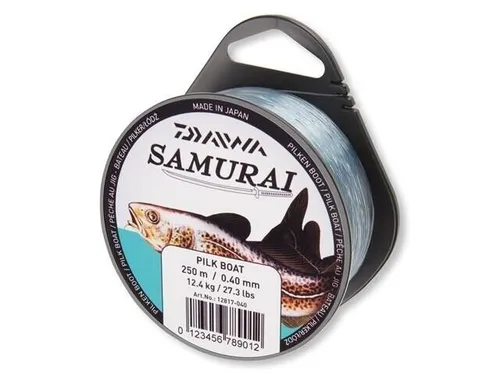 Daiwa Samurai Pilk / Boot 0,40mm 250m 12,4kg Meeresschnur Angelschnur Monoschnur