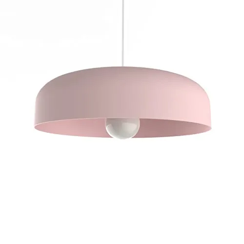 L+ Hängeleuchte Metall Rosa, 40-50 cm Durchmesser in pink von L+
