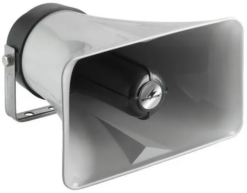 Monacor NR-33KS ELA-Druckkammerlautsprecher - 23 W, kompakter Full-Range Lautsprecher für hochwertige PA-Anwendungen