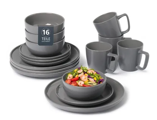 Geschirrsets Grau von OTTO home