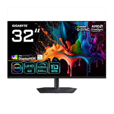 GIGABYTE MO32U2 OLED 4K UHD Gaming Monitor 80cm (31,5