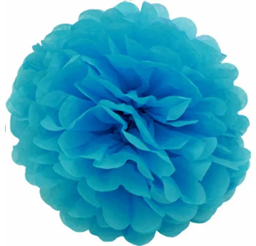 Creativery Pompon, 1 Papier Pompon 20cm