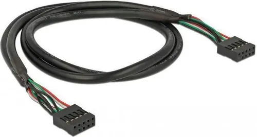 DELOCK USB Kabel Pinheader 10Pin -> 10Pin Bu/Bu 0.50m von Delock