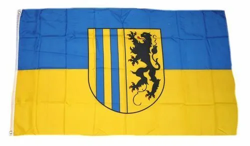 Flagge / Fahne Chemnitz Hissflagge 90 x 150 cm in gelb von FahnenMax®