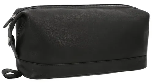 Gusti Leder Kulturbeutel Anika - Kulturbeutel aus hochwertigem Büffelleder, geräumig und wasserfest ausgekleidet für optimale Organisation auf Reisen.