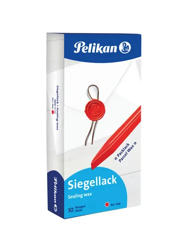 Pelikan Siegellack 361220 Packlack, rot von Pelikan