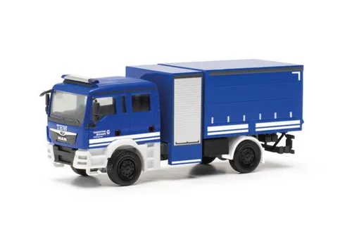 Herpa MAN TG-M Mehrzweckgerätefzg THW Fürth 097895