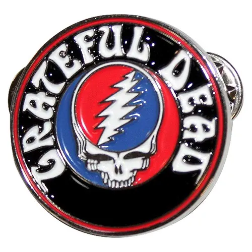 GRATEFUL DEAD METALL PIN # 2 BLUES FOR ALLAH DEADHEAD ANSTECKER BADGE BUTTON 3cm