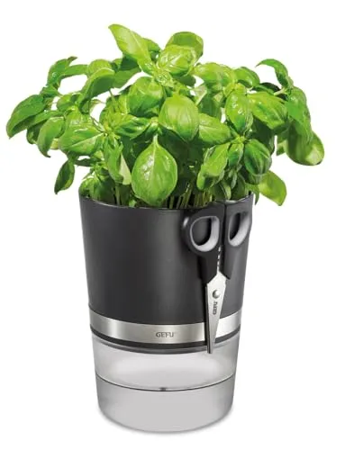 Produktbild GEFU Kräutertopf BOTANICO Set mit Kräuterschere