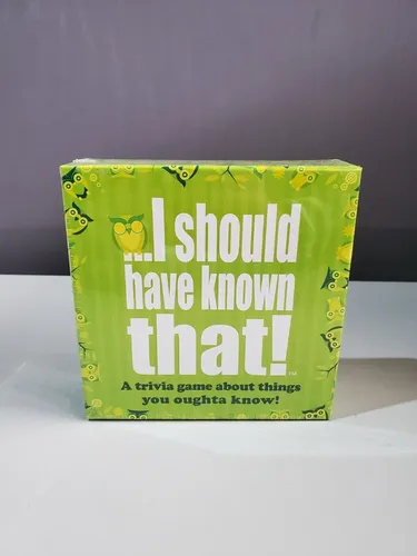 I Should Have Known That! Trivia Card Game Age 14+, Player 2+ (Englisch)