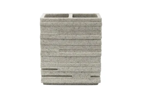Ridder Badaccessoire-Set Zahnbürstenhalter Brick beige von Ridder