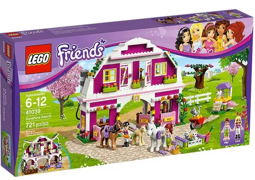 LEGO Friends Großer Bauernhof 41039 – Spielspaß mit Mia und Liza