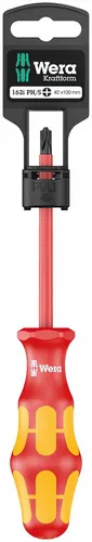 Wera 100019 VDE-isolierter Schraubendreher 1000V 162/162i SB 1x80 mm