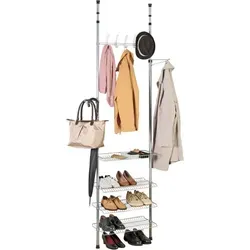 WENKO Garderobensystem Apollon in grau von WENKO