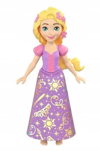 Disney Princess Mini Księżniczka Laleczka Roszpunka Kwiaty we włosa 194735266135