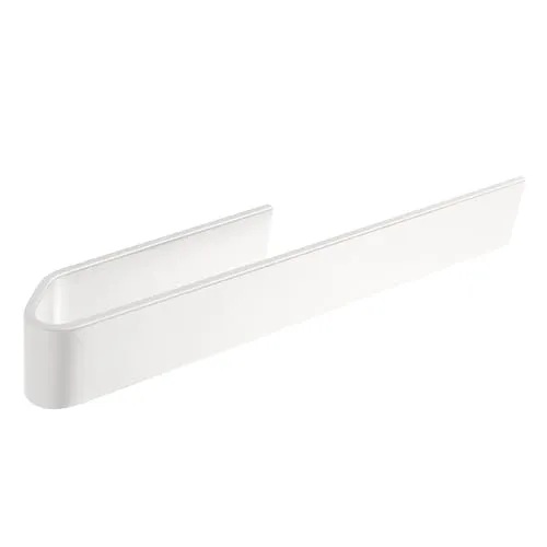 Designfabrik Hamburg Spültuchhalter | Spüllappenhalter ohne Bohren | Lappenhalter Spülbecken selbstklebend | Waschbecken und Wandmontage | Geschirrtuchhalter Küche | Modernes Design Matt Weiß