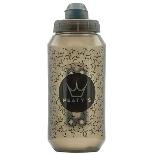 Peaty's x Fidlock Lockin Magnetische Fahrrad Trinkflasche mit Halter - 750 ml Trinkflasche für Fahrrad und Fidlock Halterung System, Premium-Alternative zu Halterung Getränkehalter, Twist & Release