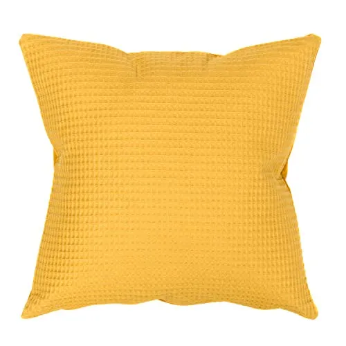 Amilian Dekoratives Kissen 50x50 cm Dekokissen mit Füllung; Zierkissen mit Kissenbezug; Kopfkissen Sofakissen für Schlafzimmer Wohnzimmer Reißverschluss Kinder Deko, Balkon Dekoration Kissenhülle