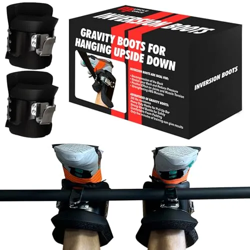 MuscleForge® Gravity Boots mit Sicherheitsverschluss