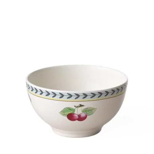 Villeroy und Boch French Garden Fleurence Schale, Premium Porzellan, Weiß/Bunt
