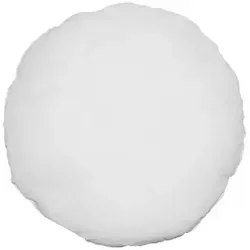 Haus und Deko Kopfkissen Kopfkissen Füllkissen rund Kissenfüllung Dekokissen Kissen Polyester, Bezug: Lustrasil-Vlies, Rückenschläfer,Seitenschläfer,Bauchschläfer weiß 50 cm x 50 cm