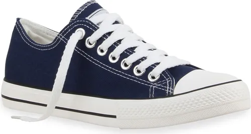 Mytrendshoe Herren Sneakers Dunkelblau 94238, Größe 36 - Bequeme Herren Sneakers aus hochwertigem Stoff, ideal für den Alltag. Mit einer Innensohle von 26,5 cm und einer Absatzhöhe von 2,5 cm bieten sie optimalen Tragekomfort.