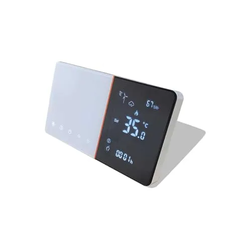 LEDLUX LL0253, Wifi-Boiler Thermostat, italienischer Einbaukasten 503, programmierbarer digitaler Wand-Gasheizkessel, kompatibel mit Amazon Alexa Echo, 3A ,220V.