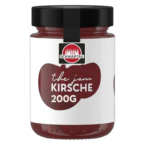 Schwartau The Jam Sauerkirsche | Premium Konfitüre | 60% Fruchtanteil | 220 g