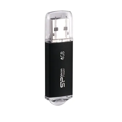 USB-Stick 4GB Silicon Power USB2.0 I-SERIES/alu black