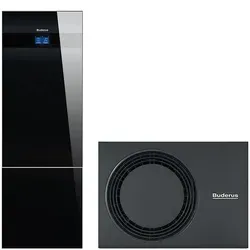 Buderus WLW186i-7 AR Luft Wasser Wärmepumpe