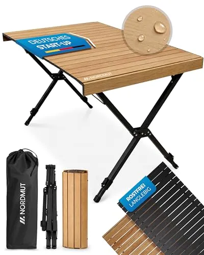 Nordmut Campingtisch Talkku klappbar 110x70 cm
