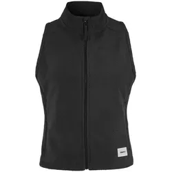 Craft Damen SubZ Fleece Vest schwarz - Hochwertige SubZ Fleece Vest von Craft für aktive Frauen. Sie bietet hervorragende Atmungsaktivität und Feuchtigkeitsmanagement, ideal für Training und Freizeit. Ergonomischer Schnitt und reflektierende Elemente sorgen für besten Komfort und Sichtbarkeit.