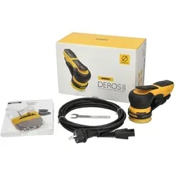 Mirka Deros II 325 - Kompakter Exzenterschleifer 77mm - Schleifmaschinen, ideal für präzise Schleifarbeiten wie Reparaturen und Küchensanierungen mit ergonomischem Design für hohen Bedienungskomfort.