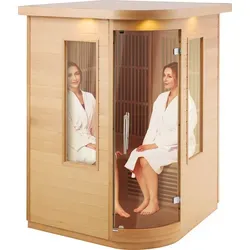 VEVOR Ferninfrarot-Holzsauna für 2 Personen