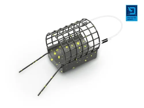 Delphin Futterkorb mit Bleigewicht RiverSTIX 100g von Delphin