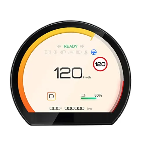 Digital Tacho HUD für Tesla Model 3/Y - Sonstige Elektroinstallationsartikel mit einfacher Installation und synchronisierter Anzeige für alle wichtigen Informationen direkt im Blickfeld.