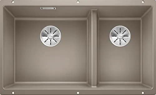 Blanco Subline 430/270-U Tartufo Granitspüle in beige von BLANCO
