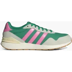 adidas Damen Run 60s 4.0 Shoes - Semi Court Green/Bliss Pink - Damen-Sneaker mit regulärer Passform, Obermaterial aus Textil und Leder für optimalen Komfort und Stil.