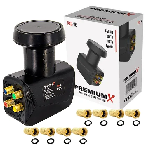 PremiumX Quattro LNB für Multischalter Multiswitch SAT Digital LMB LNC F-Stecker