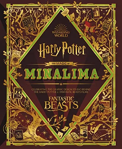 The Magic of MinaLima: Illustrated Journey of Wizarding World Art - Belletristik und einzigartiger Einblick in die 20-jährige Reise des Designstudios MinaLima, bekannt für ikonische Harry Potter Grafiken und interaktive Elemente.