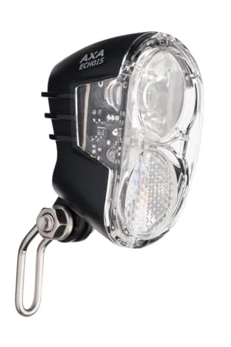 AXA Echo 15 Switch – Dynamo Fahrradlicht mit 15 Lux in schwarz von AXA