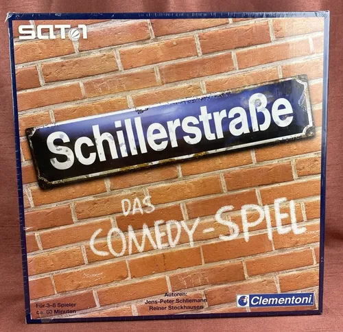 Schillerstraße Das Spiel zur Sendung Clementoni NEU/OVP